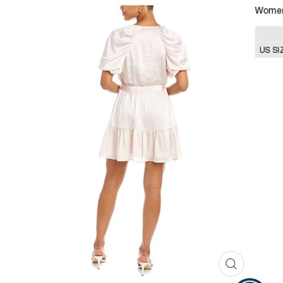 TED BAKER PUFF SLEEVE DRESS SIZE 2 - US 4-6 - Picture 2 of 10